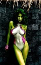 Brooke Burke as She-Hulk