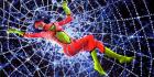 Spiderwoman - Caught in her own web