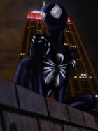 Spidergirl--(Black Costume) "Gargoyle"