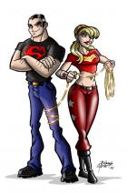 Superboy and Wondergirl