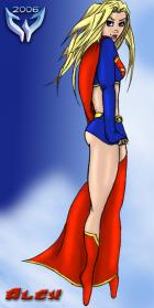 Alex's Supergirl colored by Winterhawk