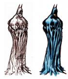 Batman cloak study