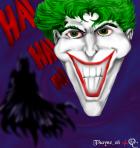 Joker's Face by Thayne_LuC, color by me