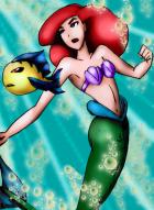 The Little Mermaid by DAGhoul Colored by Wasmith