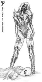 Bold Weekly Draw/off #2: MJ as She-Venom (by dm711)