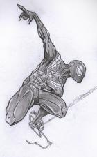 SpiderMan: Black (sketch)