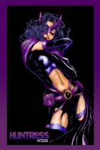 Huntress by pat Coloured by Flinshady