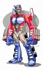 Transformer-ish character.