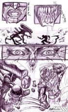 Draw Off #10 - Predator/Wolverine Vs. Aliens PART 2
