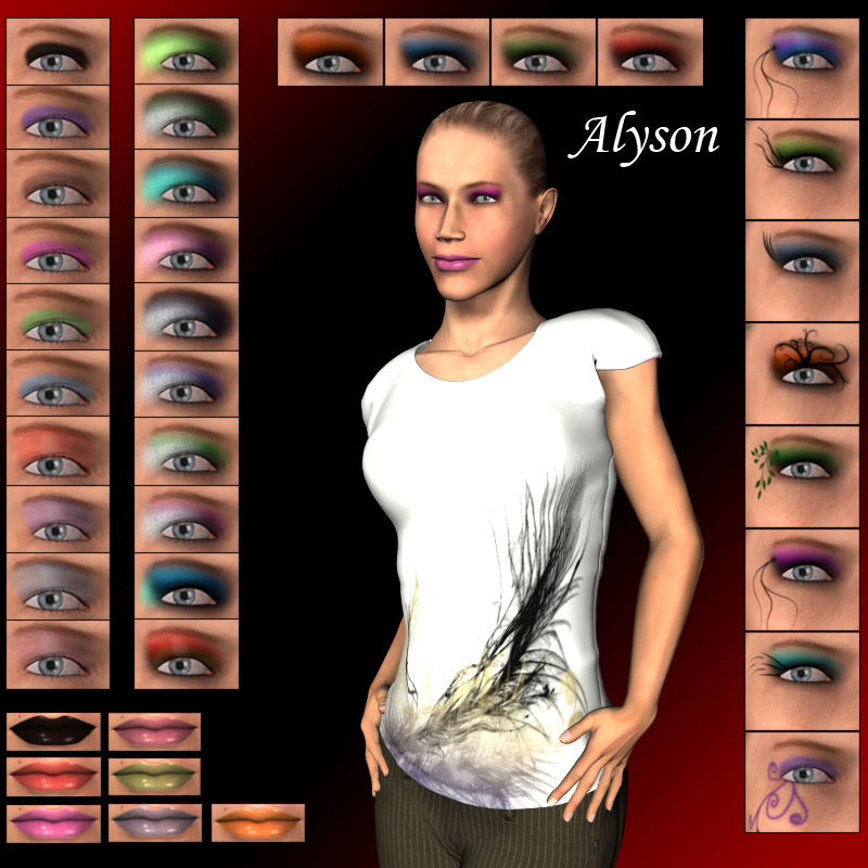 3d Freak's Alyson Makeup Resource