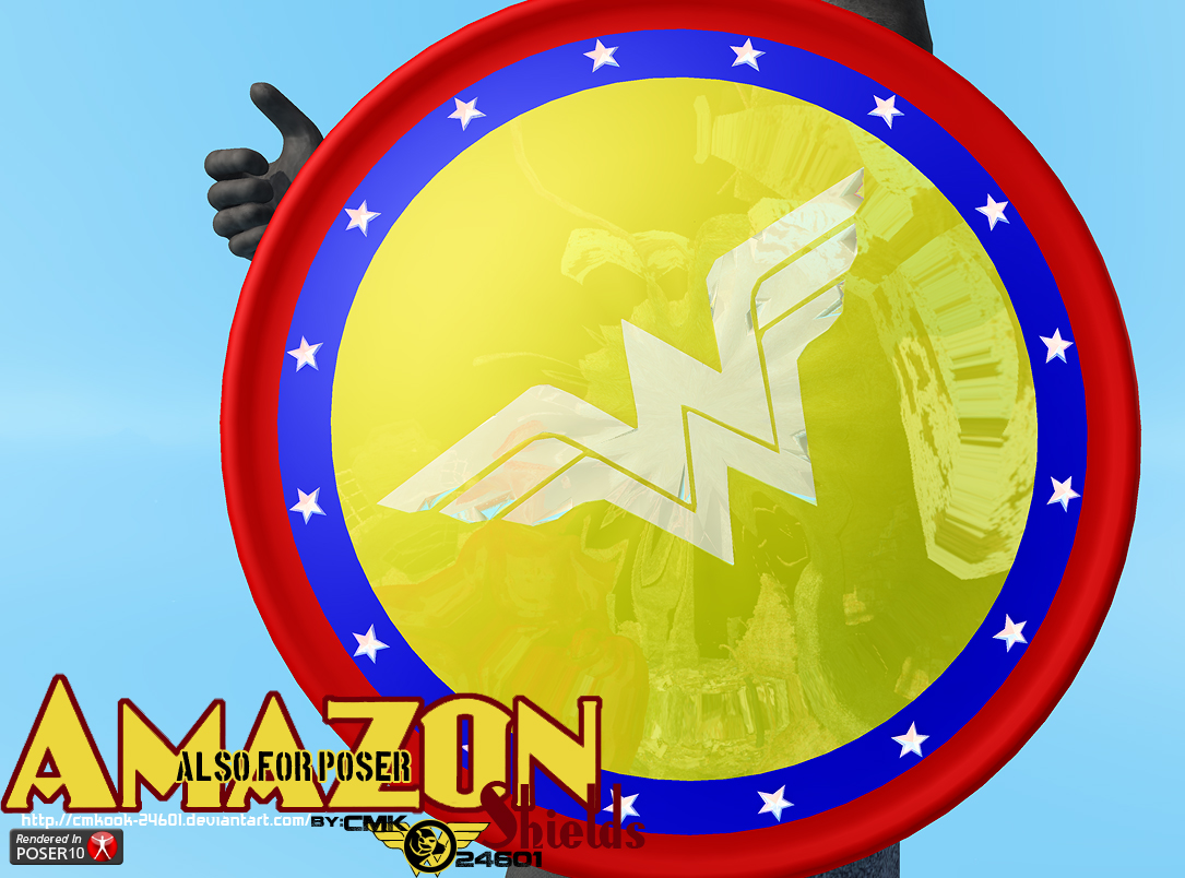 Amazon Shields (for Daz studio and Poser) Amazon Shields (for Daz studio and Poser)