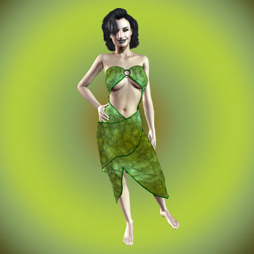 Double Helix conforming dress for V4 by PJZ99 Double Helix conforming dress for V4 by PJZ99