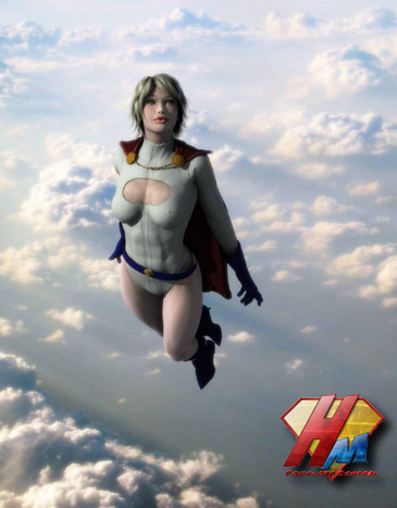 Powergirl for V4 bodysuit