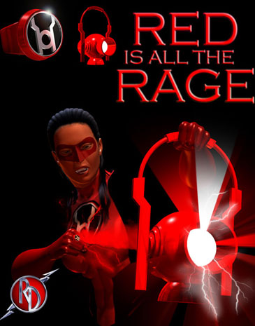 Red Power Ring & Battery Red Power Ring & Battery