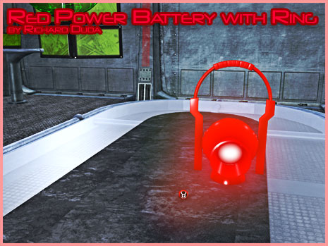 Red Power Ring & Battery